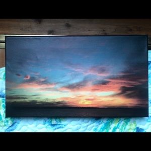 14x8 canvas of a photo taken by myself